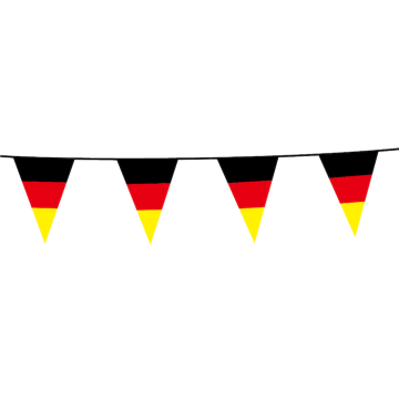 Deutschland Flaggengirlande - 10 Meter