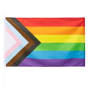 Progress Pride-Flagge - 90x150 cm