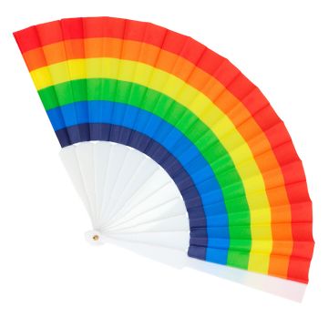 Pride Regenbogenfächer - 23 cm
