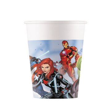 The Avengers Pappbecher 8x - 200 ml
