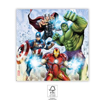 The avengers Servietten 20x - 33 x 33 cm