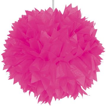 Pinker Pompom - 30 cm