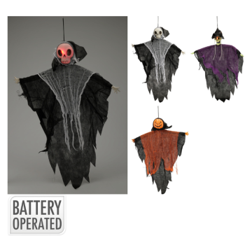 Hængende halloween dekoraktion ass. 80 cm
