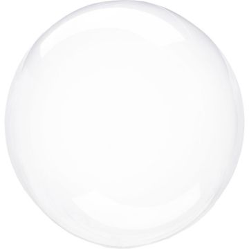 Transparenter "Kristall" Folienballon 40 cm