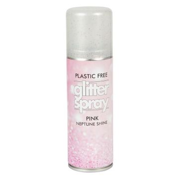 Glitzerspray für Körper und Haar 125 ml pink