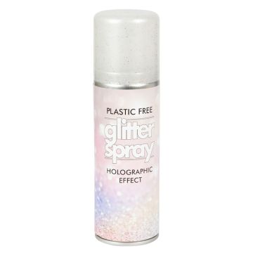 Glitterspray für Körper und Haar 125 ml multifarbig holographisch