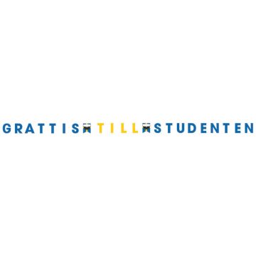 Studentenbanner "Grattis Till Studenten" - 284 x 12 cm 