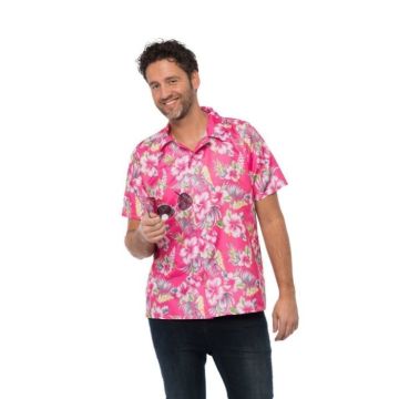 Hawaii Deluxe Hemd pink