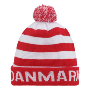 Dänemark Mütze Rot & Weiß
