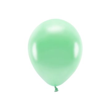 Metallic Mint Luftballons 10x - 30 cm