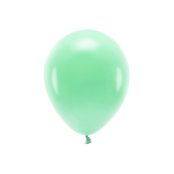 Mintfarbige Luftballons 10x - 30 cm
