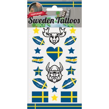 Fake Tattoos Schweden 19x