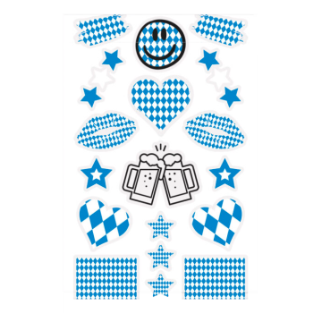 Falsche Tattoos Oktoberfest 12x