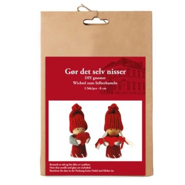 DIY Weihnachtswichtel Junge und Mädchen 2x Das Alte Apothek