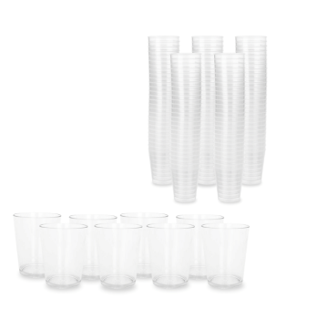 3 cl plastik shotglas 100x klar genanvendelige