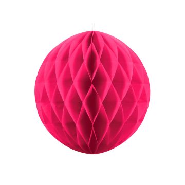 Wabenballon Dunkles Pink - 30cm