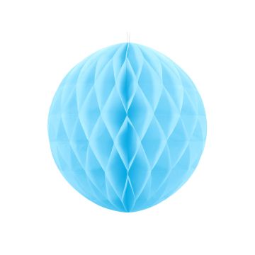 Wabenballon Hellblau - 20cm
