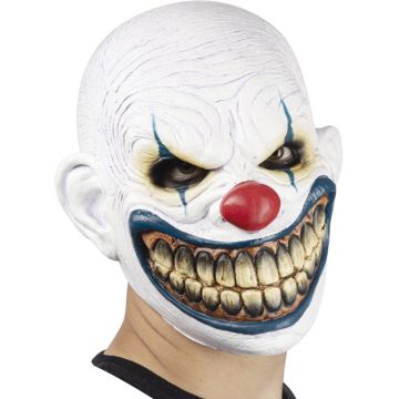 Gruselige happy clown maske