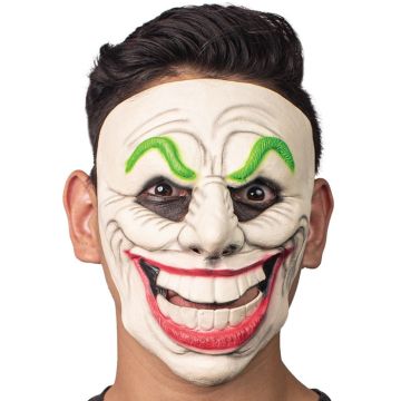 Gruselige Jester-Clownmaske