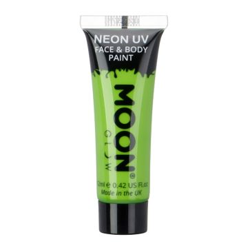 Intensive Neon-UV-Gesichts- und Körperfarbe 12 ml Moon Creations Grün