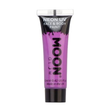 Intensives Neon-UV-Gesichts- und Körpermalfarbe 12 ml Moon Creations Lila