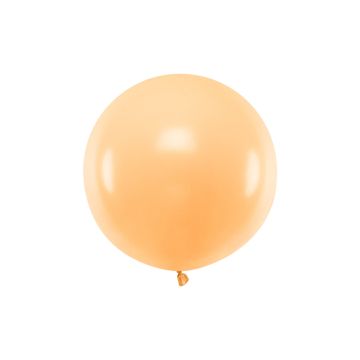 Großer Ballon Pfirsich - 60 cm 