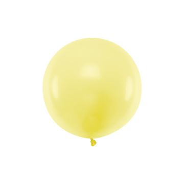 Großer Ballon Gelb - 60 cm 