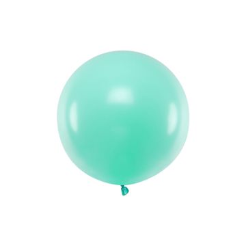 Großer Ballon Mint - 60 cm 
