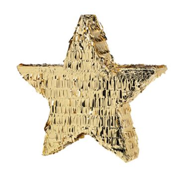 Goldene Stern Piñata - 47 cm