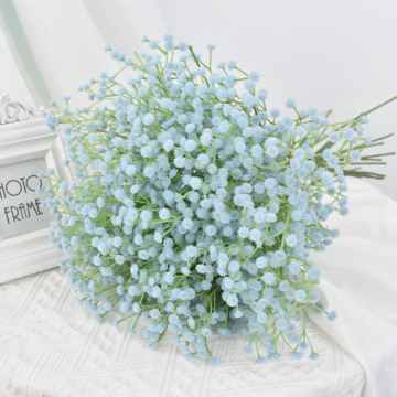 Künstliche Blume Schleierkraut blau - 63 cm