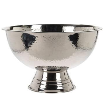 Champagnerkühler gehämmertes Stahl 39 cm