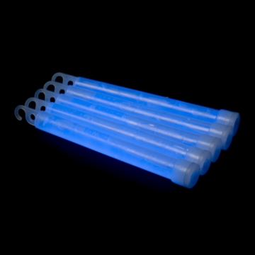 Jumbo Knicklichter blau 10x 1,2x25 cm