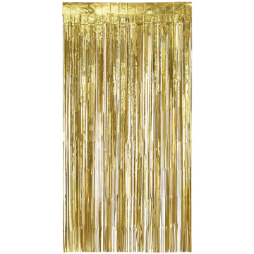 Gold-Glitzer-Vorhang 100 x 180 cm