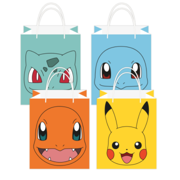 Pokemon Geschenktüten 8x - 13x21,5 cm