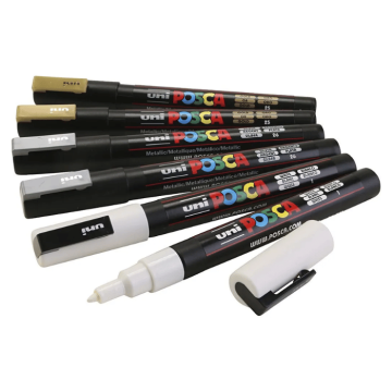 Posca Marker 0,9-1,3 mm 6x Ass.