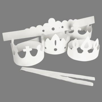 DIY bemale selbst Kronen 5x