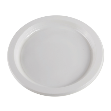 Plastik tallerken genbrugelig 25x - ø22 cm