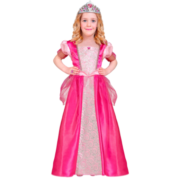 Rosa Prinzessin Kostüm für Kinder