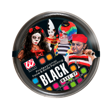 Schwarze Gesichtsfarbe Palette 25g