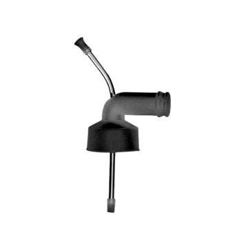 Dosen Bierrohr Bierbong - Knockout Schwarz