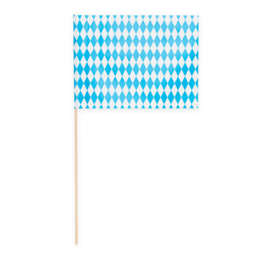 Oktoberfest-Flagge auf Stock 10x - 20x30 cm
