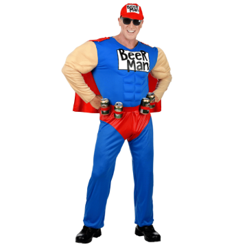 Super Beer Man kostume 