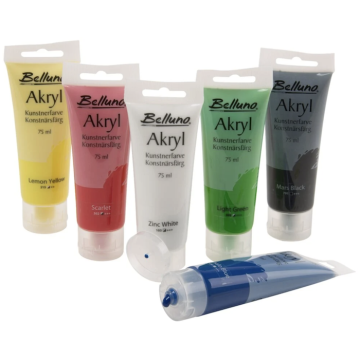 Acrylfarbset DIY 6x - 75 ml