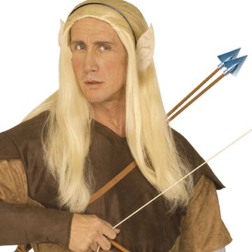 Helle märchenhafte spitze Elfenohren Haarreif unisex