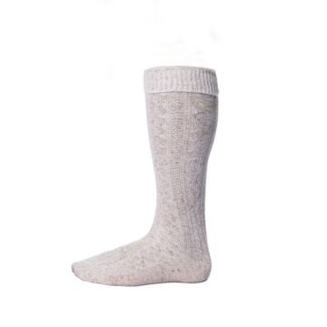 Oktoberfest Tiroler Kniestrümpfe Deluxe Beige