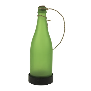 Flaschen-Gartenlampe 25x7,5 cm