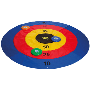 Frisbee Dart (Spielauflage 2x2 m + Frisbee)
