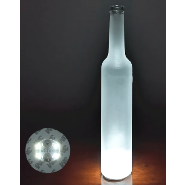 LED flaske lys-Hvid