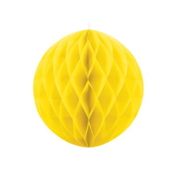 Gelber Wabenballon - 20 cm