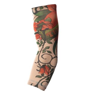 Rote Rosen Tattoo-Ärmel